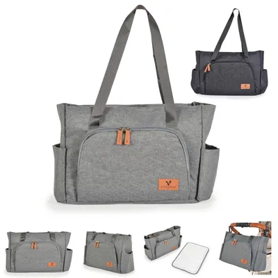 Produktbild von Cangaroo Wickeltasche Keily Henkel Hauptfach mit Reißverschluss Wickelunterlage