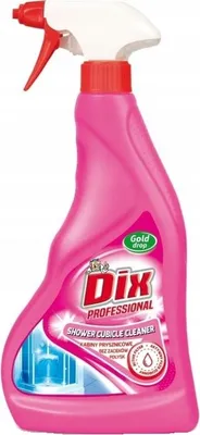 Zdjęcie produktu dla Gold Drop Dix Professional, Płyn do mycia kabiny prysznicowej, 500 ml