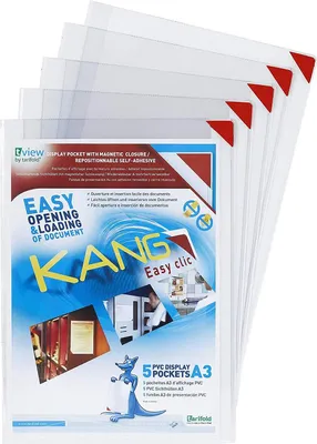 Obrázek produktu pro Tarifold 194470, A3, PVC, 345 mm, 510 mm, 35 mm, 690 g