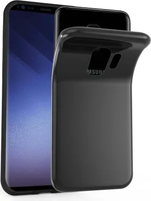 Produktbild von Cadorabo Hülle für Samsung Galaxy S9 Schutz Hülle in Schwarz Schutzhülle TPU Silikon Cover Etui Case