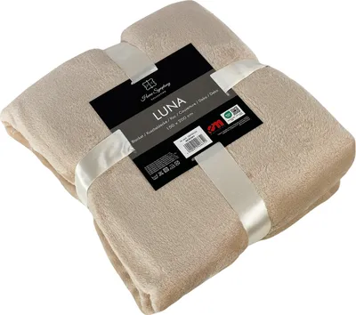 Produktbild von Microfaserdecke Luna Beige 150x200 cm