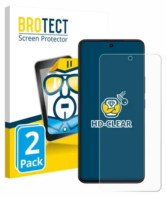 Produktbild von 2x Für Vivo V60 Lite 5G Schutzfolie BROTECT Displayschutz Display Schutz Folie Klar Transparent