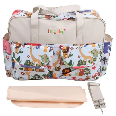 Zdjęcie produktu dla Mummy Messenger Bag Wielofunkcyjna torba ciążowa z poliestru dla kobiet w ciąży #1