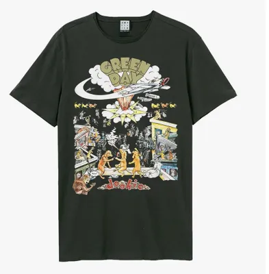 Produktbild von Amplified Shirt Greenday - Dookie charcoal XXL