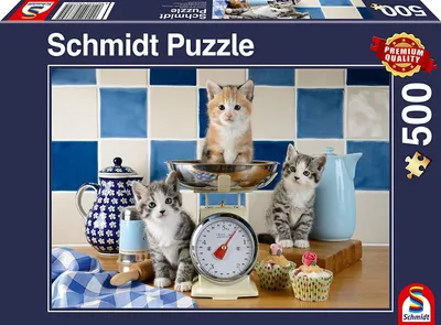Immagine prodotto di Puzzle 500 pezzi Gatti in cucina