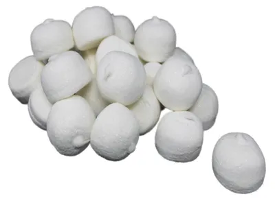 Image de Mellow Speckbälle blanc grandes boules de sucre mousseux sucré 1000g