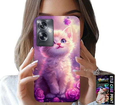 Immagine prodotto di Custodia per Oppo A79 5G - Gatto carino, gatto, disegni animali