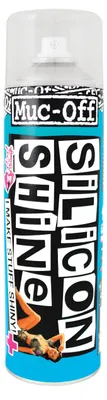 Obrázek produktu pro Muc-Off Silicon Shine, Mazivo, Ložisko, Brzdy, Řetěz, Ozubené kolo, Kolo, Disk, Aerosolový sprej, 500 ml