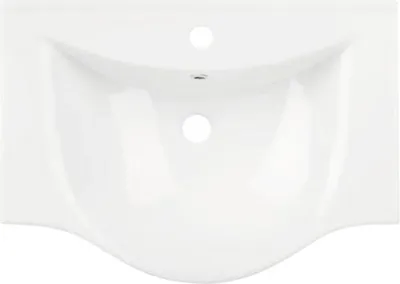 Obrázok produktu pre Vstavané umývadlo K-Plus sanitárna keramika biela 64,5 cm 10065