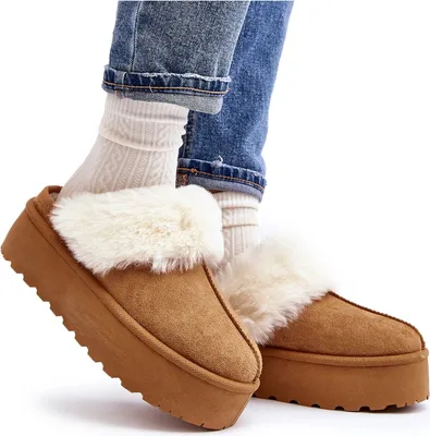 Zdjęcie produktu dla Kapcie Śniegowce Damskie Na Grubej Podeszwie Camel Starlyn 40