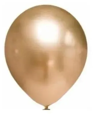 Image de Ballons chromés dorés 30,5 cm, lot de 10 - Penword