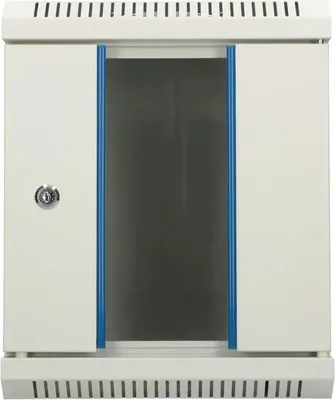 Obrázek produktu pro Extralink Racková skříň 6U 10" Šedá na zeď, Nástěnný regál, 6U, 60 kg, Zámek, Vylepšená správa kabelů, Šedá