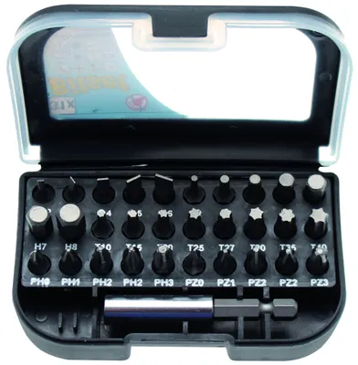 Immagine prodotto di BGS Set di bit per il fai da te con esagono incassato 6,3 mm 31 pezzi.