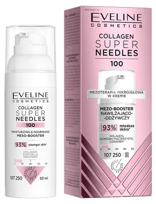 Produktbild von Eveline Cosmetics Super Needles – feuchtigkeitsspendende, beruhigende Gesichtscreme – 10er Karton