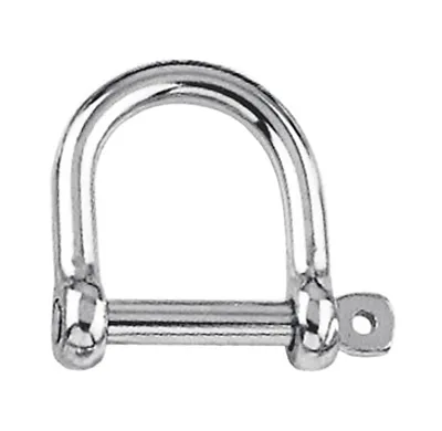 Produktbild von Rundschäkel, weite Form, Edelstahl A4 AISI 316, 12mm
