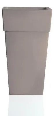Image de Vase pour fleurs - H 87.5 cm - Anthracite