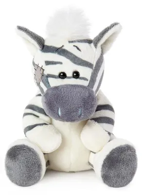 Immagine prodotto di Peluche Zebra Zig Zag "Gli amici del Naso Blu" 11 cm