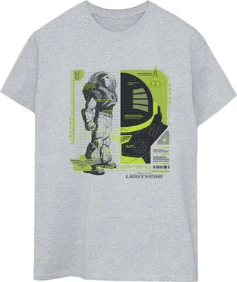 Produktbild von Disney - "Lightyear" T-Shirt für Damen BI33914 (3XL) (Grau)