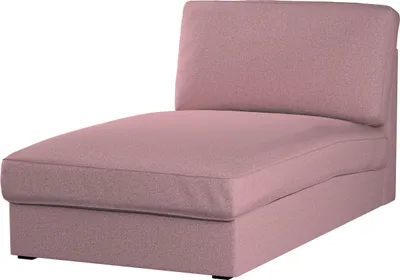 Produktbild von Dekoria Bezug für Kivik Recamiere Sofa, schwarz--rosa, Bezug für Kivik Recamiere