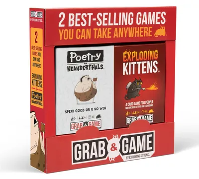 Obrázek produktu pro Balíček Exploding Kittens + Báseň pro neandrtálce, pro 2-4 hráče, věk 7+