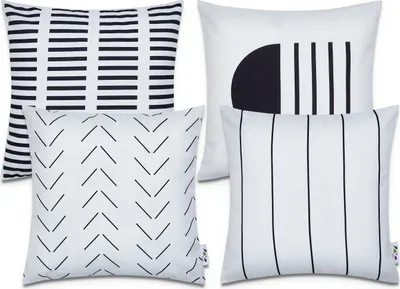 Produktbild von Kissenbezüge Deko Wohnzimmer Geometrisch Muster Kissenbezug Sofa Zierkissenbezug