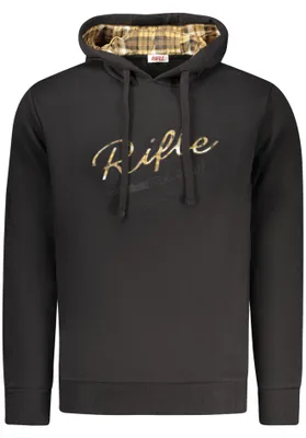 Produktbild von Rifle Herren Sweatshirt aus Baumwolle in Schwarz