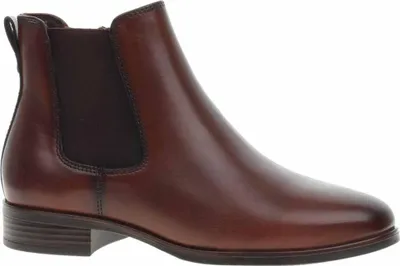 Produktbild von Tamaris Damen Chelsea-Boots Stiefeletten Braun Winter