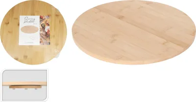 Gusseiserne Servierpfanne Mit Bambusbrett – Ideal Für Snacks, Suppen & Eintöpfe