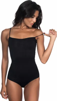 Produktbild von Damen Figurformender BH Body, ohne Bügel Miederbody Bodysuit spaghettiträger1923
