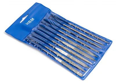 Obrázok produktu pre Diamantové pilníky, sada 10ks HBM