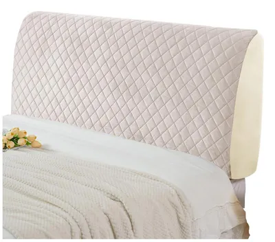 Produktbild von Kopfteil-Husse Für Bett – Gesteppt – Creme