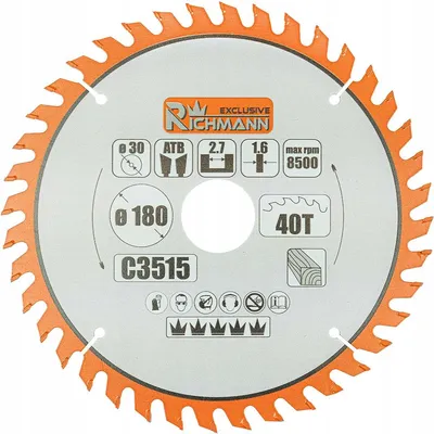 Produktbild von RICHMANN C3531 Kreissägeblatt Holz 300x30mm 60Z