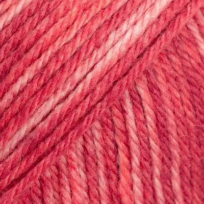 Produktbild von DROPS Fiesta Sockenwolle 39/Dscham Pink Print, Superwash-Qualität