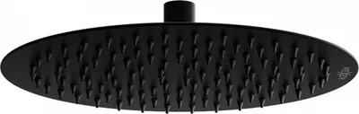 Produktbild von Mexen Slim Kopfbrause 25 cm, Schwarz - 79225-70