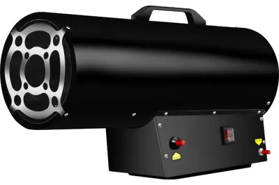 Zdjęcie produktu dla Gazowy generator ciepłego powietrza o mocy maksymalnej 240 V, z zabezpieczeniem termicznym i regulacją przepływu powietrza – wymiary 55 x 23 x 38 cm – 30 kW