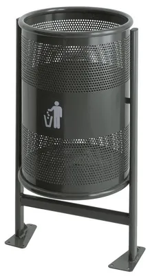 Abfallbehälter 60 Liter auf Gestell   VB 712000