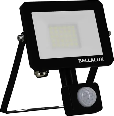 Immagine prodotto di BELLALUX LEDVANCE Proiettore LED, 20 W, 4000 K, 1800 lm, bianco neutro, IP65, con sensore di movimento, nero
