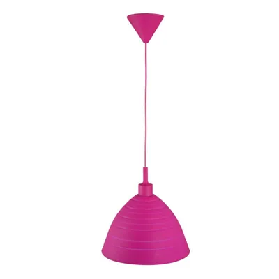 Produktbild von Smartwares Silikon-Hängeleuchte Silly, individuell formbar, rosa
