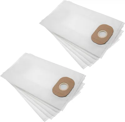 Produktbild von vhbw 10x Staubbeutel Ersatz für Kärcher 6.904-216.0, 6.904-216 für Staubsauger - 34cm x 19cm Weiß