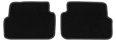 Image de Tapis arrière en moquette pour Mazda Demio 1996-2003 (à hayon) – 2 pièces, noirs, sur mesure – Wielganizator LUX