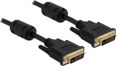 Obrázek produktu pro DeLOCK 2m DVI-I, 2 m, DVI-I, DVI-I, Černá, Zlato, Samec/samec