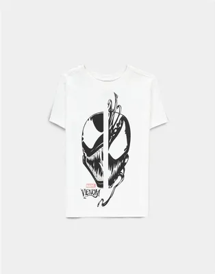 Produktbild von Marvel - Venom Boys Short Sleeved T-shirt White-98/104