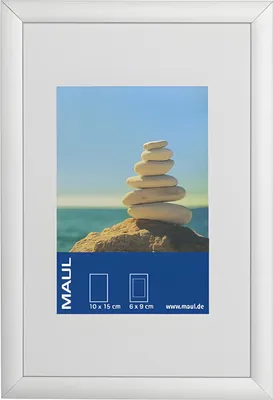 Immagine prodotto di Cornice MAUL MAULdesign in alluminio 10 x 15 cm, circa A6 argento