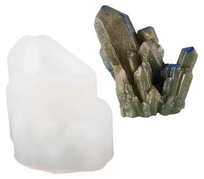 Immagine prodotto di Solidchoice - 10 stampi in resina a forma di cristallo per creazioni fai-da-te