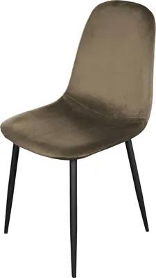 Produktbild von Stuhl Samt Braun Savannah 43x54x86 cm Sitzhöhe 48 cm