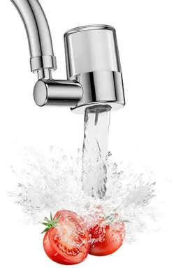 Immagine prodotto di Filtro per rubinetto, rotazione a 720°, 2 modalità, acciaio inossidabile cromato, per cucina o bagno