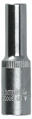 Produktbild von Schmith Steckschlüssel-Einsatz Sechskant lang AS-DRIVE 3/8 Zoll 19 mm aus CrV Stahl Profi Werkstatt Werkzeug