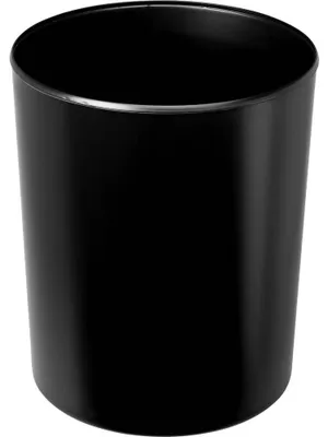 Image de Corbeille à papier 13 litres ignifugée noire 300mm de haut Alueins.