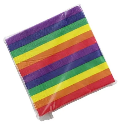 Produktbild von Rainbow Napkins / Servietten 20-pack