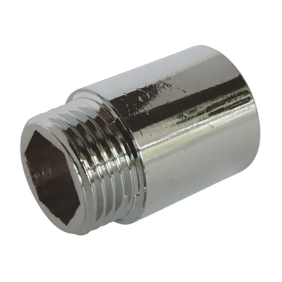 Produktbild von Verlängerungsstück, verchromt, MF-20/27 – 50 mm